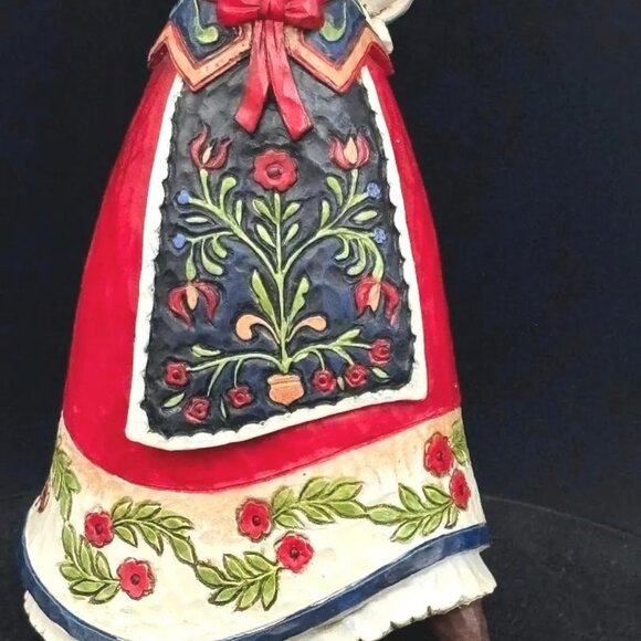 RARE Enesco JIM SHORE Polish Angel "Kindness in Life is Everything" Folk Art Fig - Picture 7 of 8